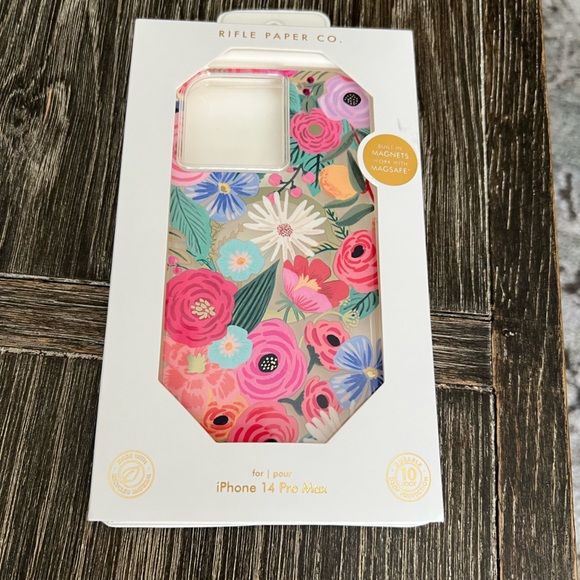 Rifle Paper Co. Other - NWT Rifle Paper Co. iPhone 14 pro max case
